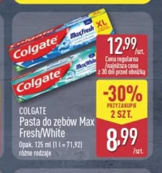 Pasta do zębów Colgate Max Fresh +1 wariant