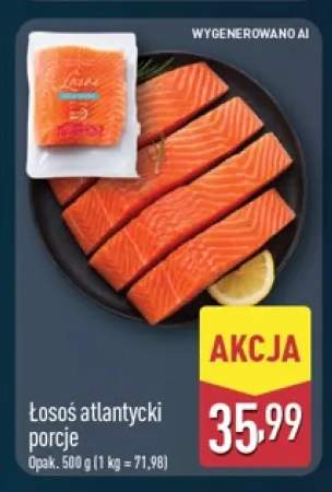 Łosoś atlantycki porcje