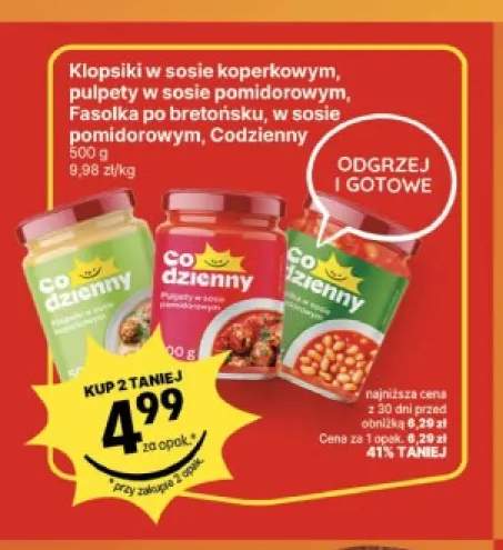 Klopsiki w sosie koperkowym Codzienny +3 warianty