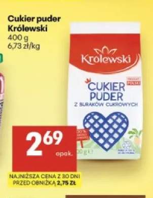 Cukier puder Królewski