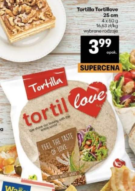 Tortilla Tortillove 4-pak