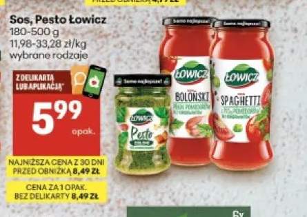 Pesto zielone Łowicz +2 warianty