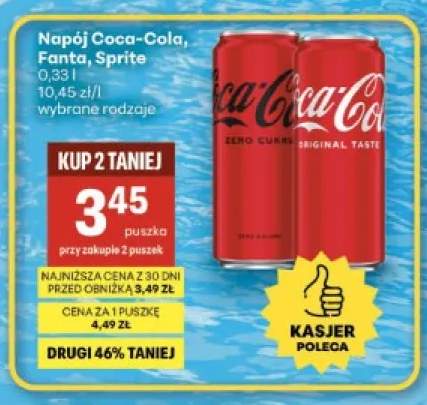 Napój gazowany Coca-Cola +2 warianty