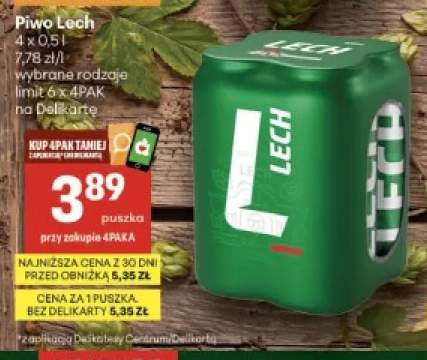 Piwo Lech Premium 4-pak