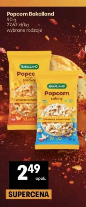 Popcorn Bakalland serowy +1 wariant