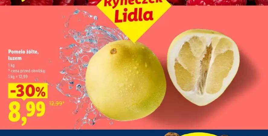 Pomelo żółte luzem Ryneczek Lidla