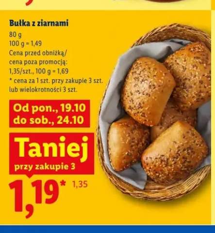 Bułka z ziarnami