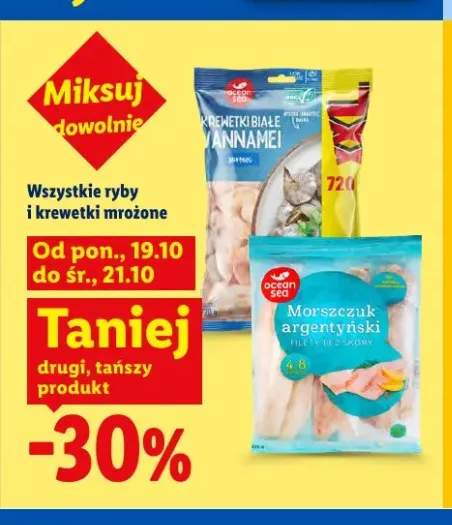 Morszczuk argentyński filety bez skóry Ocean Sea +2 warianty