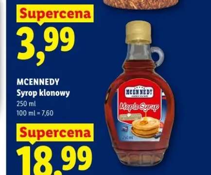 Syrop klonowy Mcennedy