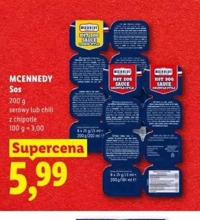 Sos serowy Mcennedy +1 wariant