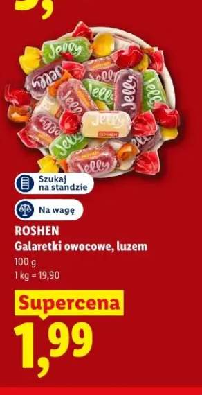 Galaretki owocowe Roshen luzem