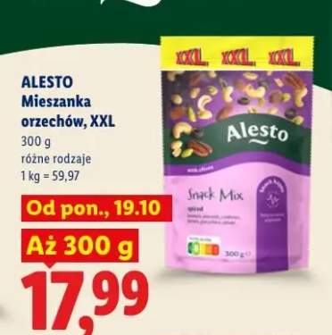 Mieszanka orzechów XXL Alesto