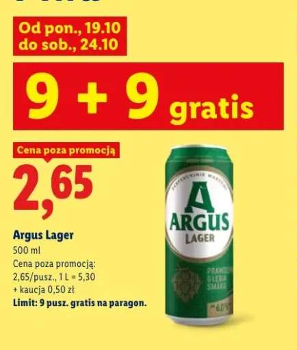 Piwo Argus Lager