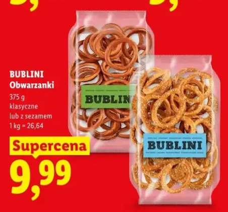 Obwarzanki klasyczne Bublini +1 wariant