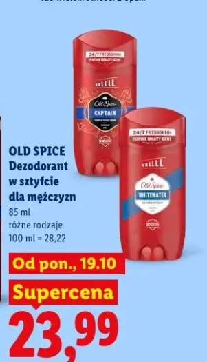 Dezodorant w sztyfcie dla mężczyzn Old Spice Whitewater +1 wariant