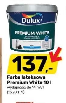 Farba lateksowa Premium White Dulux