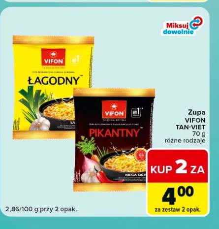 Zupa Vifon Tan-Viet łagodna +1 wariant