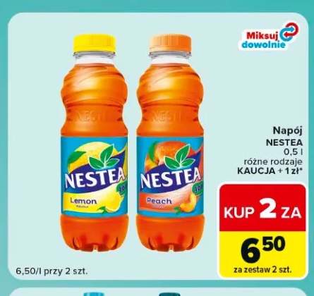 Napój Nestea Peach +1 wariant