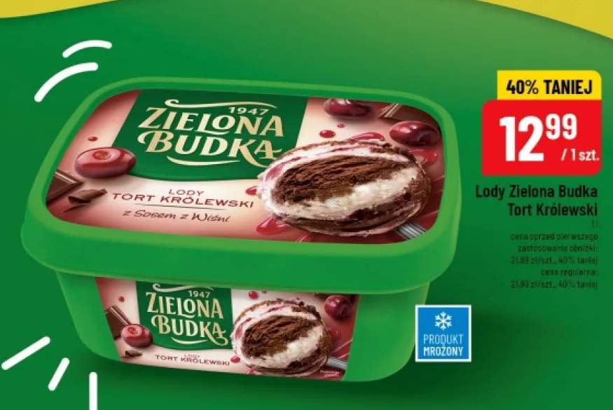 Lody Zielona Budka Tort Królewski