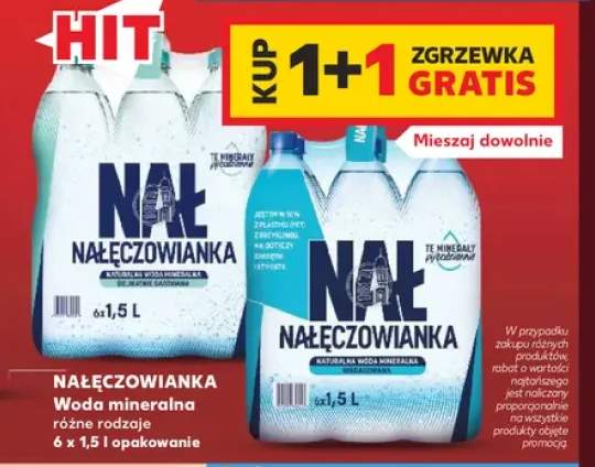 Woda mineralna Nałęczowianka 6-pak