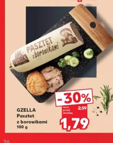 Pasztet z borowikami Gzella
