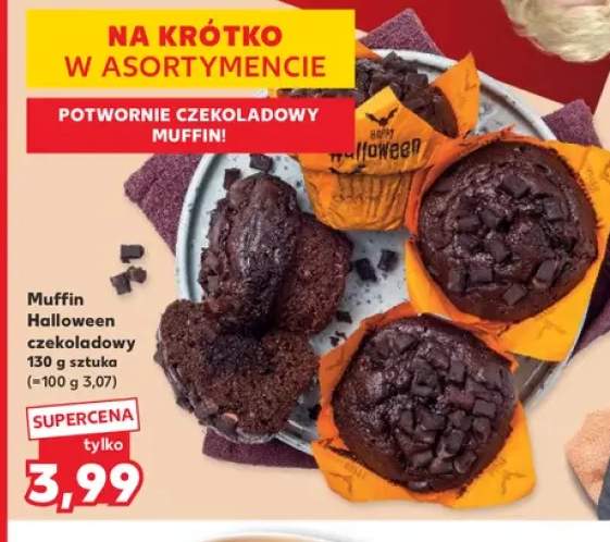 Muffin Halloween czekoladowy