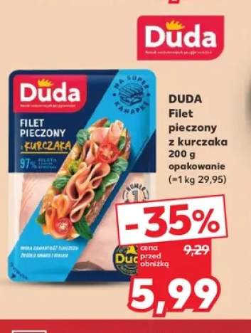 Filet pieczony z kurczaka Duda
