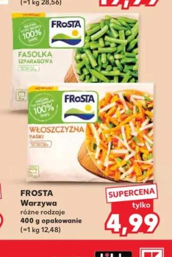 Warzywa Fasolka szparagowa Frosta +1 wariant
