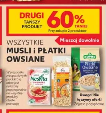 Musli i płatki owsiane
