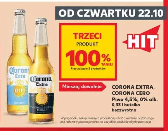 Piwo Corona Extra +1 wariant