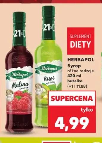 Syrop Herbapol Malina +1 wariant
