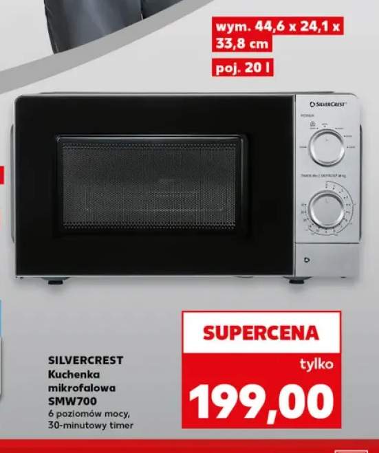 Kuchenka mikrofalowa SMW700 Silvercrest