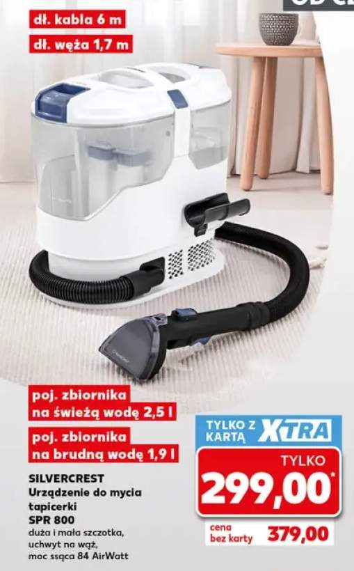 Urządzenie do mycia tapicerki Spr 800 Silvercrest