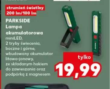Lampa akumulatorowa miniLED Parkside