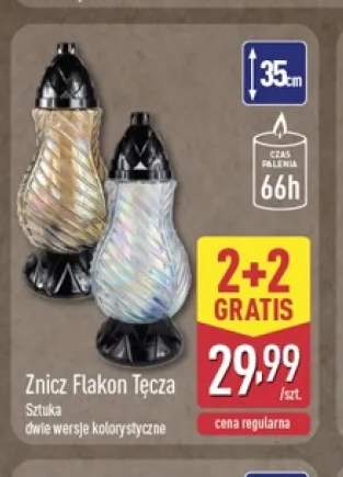 Znicz Flakon Tęcza