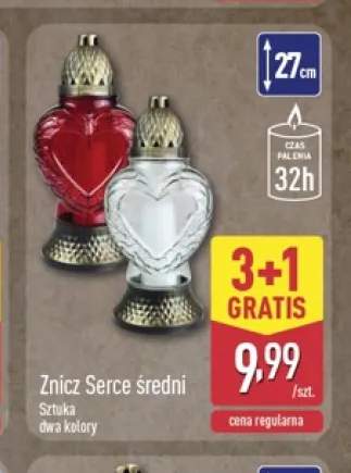 Znicz Serce średni