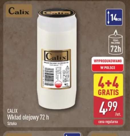 Wkład olejowy 72 h Calix