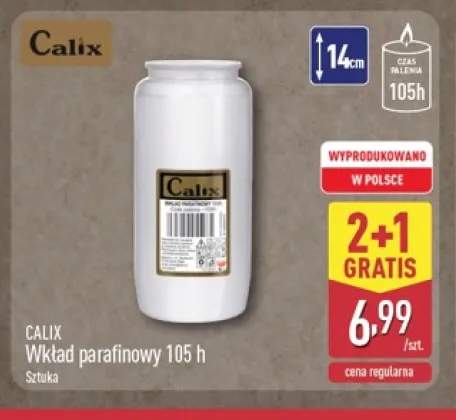 Wkład parafinowy 105 h Calix