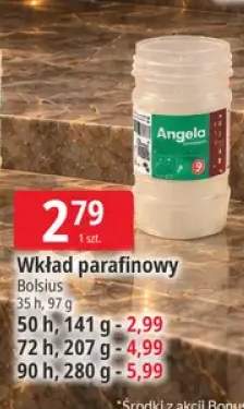Wkład parafinowy Bolsius 35 h 97 g +3 warianty