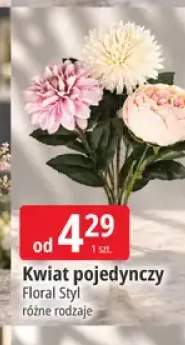 Kwiat pojedynczy Floral Styl