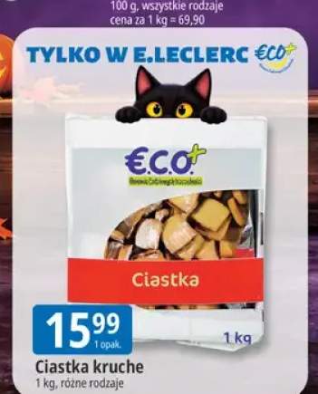Ciastka kruche E.CO+