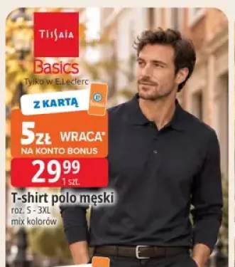 T-shirt polo męski Tissaia
