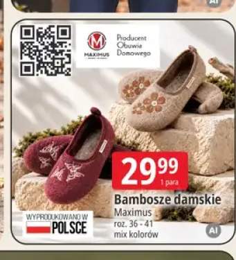 Bambosze damskie Maximus