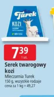 Serek twarogowy kozi Mleczarnia Turek