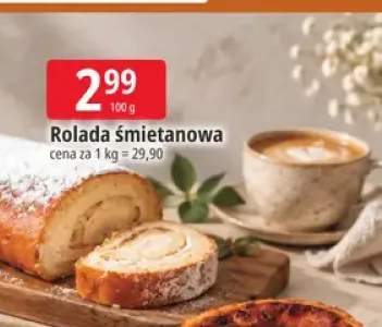 Rolada śmietanowa
