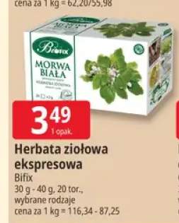 Herbata ziołowa ekspresowa Bifix