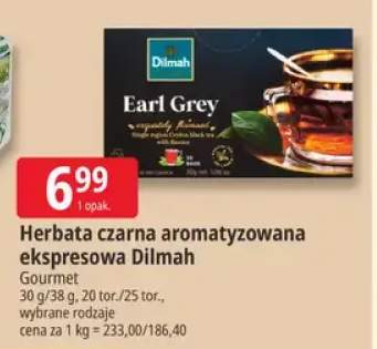 Herbata czarna aromatyzowana ekspresowa Dilmah Gourmet