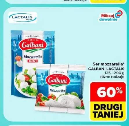 Ser mozzarella Galbani +1 wariant