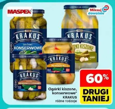 Ogórki kiszone konserwowe Krakus