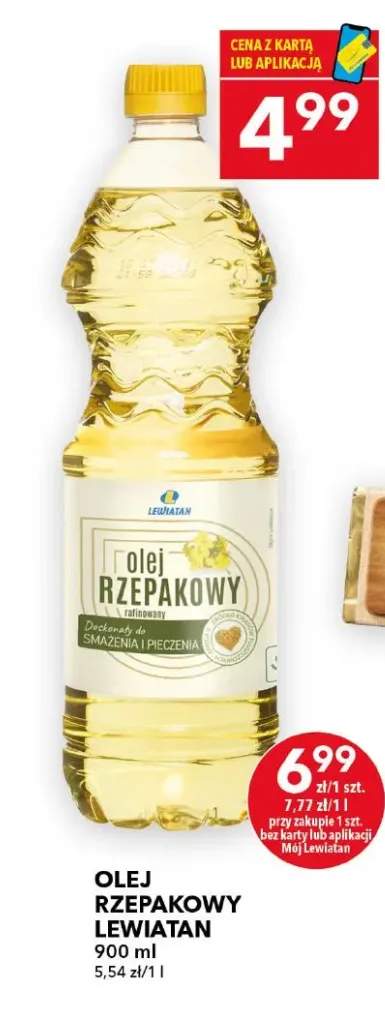 Olej rzepakowy Lewiatan